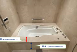高級物件（マンション・戸建て等）のバスタブデザインとは！
