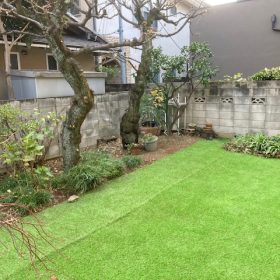 毎年、お世話になっているお客様（お庭）の剪定作業